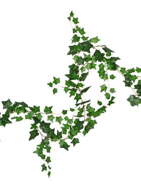1.8米常猪心藤壁挂仿真植物墙工程道具藤蔓室内植物墙挂藤
