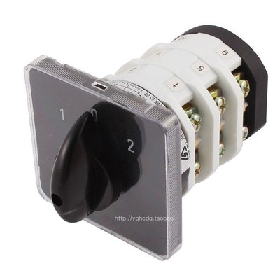 万能转换开关SZL9-50/D0724.3 50A 690V3节组合旋转档位选择开关