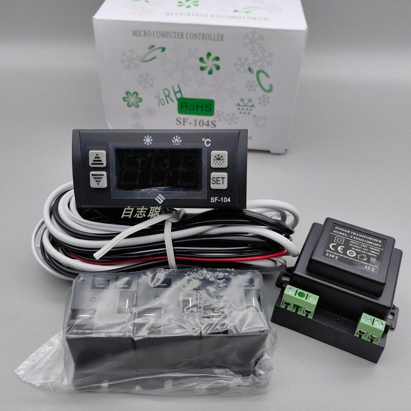尚方温控SF-104S 冷柜冷库数字显示雪柜电子温控器温度仪器冰箱表
