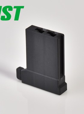 JST 2P 2孔黑色胶壳连接器 配镀金端子 可直接拍 当天发货