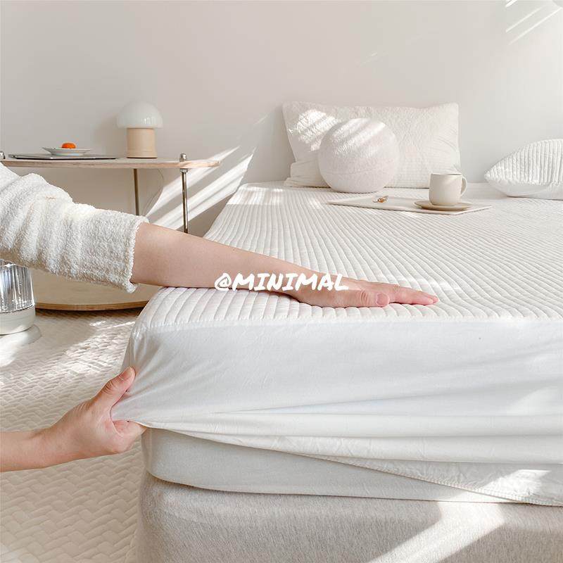 Minimal concept【简述】高级精简约质感基础ins卧室bi备单品床盖