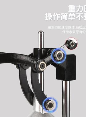 哇定不锈钢手动榨汁机手压鲜橙榨汁器摆摊橙子柠檬手工压汁机