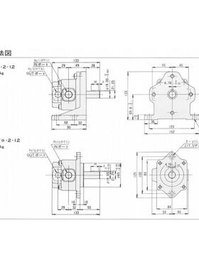 日本hokutomi富山油泵VPVD-G45-A2-12海外直邮