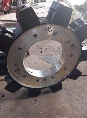 工业斗式提升机链轮 矿用六齿链轮总成 质量靠谱六齿轮链轮总成