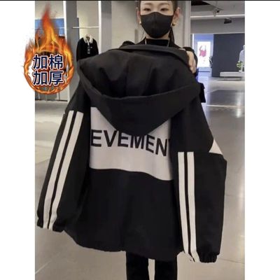 欧洲站加棉冲锋衣外套女20