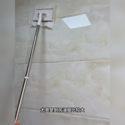 洗脸巾拖把迷你懒人小拖把夹布洗面巾二次利用家用一拖净免洗