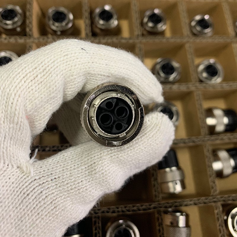 Ampheno安费诺新能源汽车航空插头 2芯自锁母插头 RT06122SNHEC03