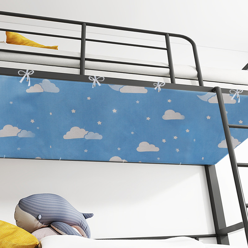 学生宿舍上下铺纯色防尘顶床帘顶片免安装魔术贴高低床寝室挡灰布,床上用品,床幔,淘宝优惠券,粉丝福利购,淘宝优惠卷