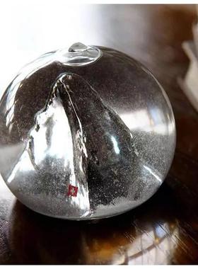 浪漫阿尔卑斯山雪球水晶球瑞士马特洪峰雪花摆件创意礼品教师节