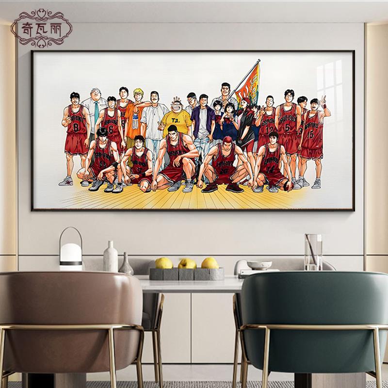 电表箱装饰画配电箱盖板电闸盒遮挡灌篮高手挂画电源总开关免打孔