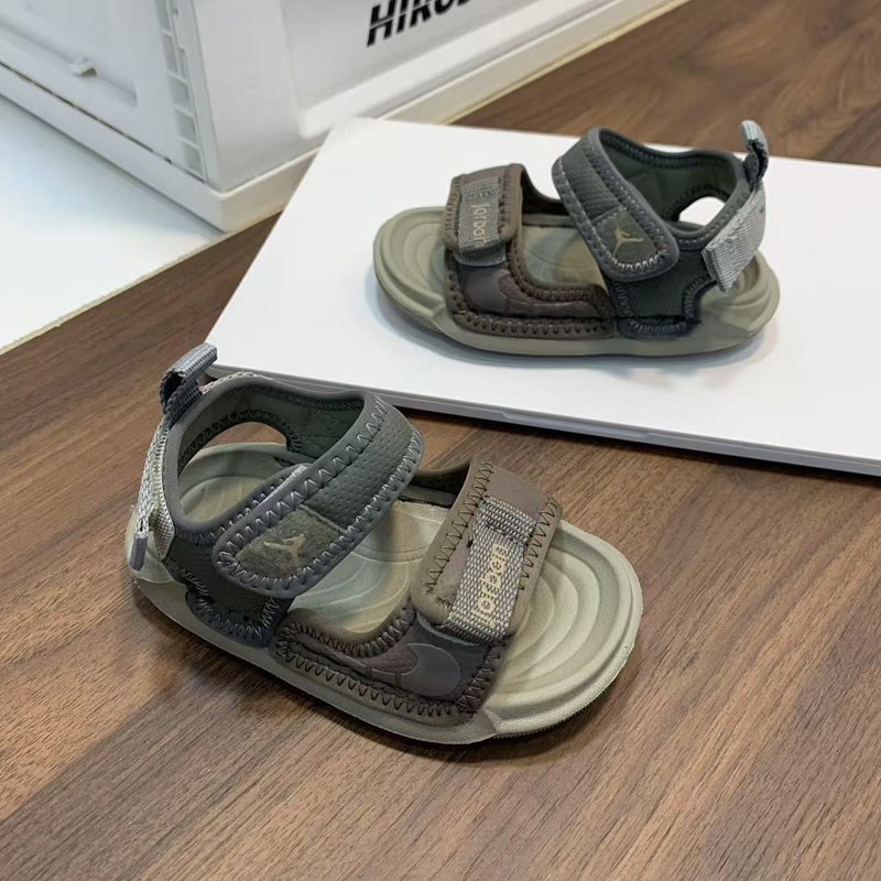 轻便软底学步运动韩版婴幼儿小童男宝宝小凉鞋沙滩二2两3岁三岁半