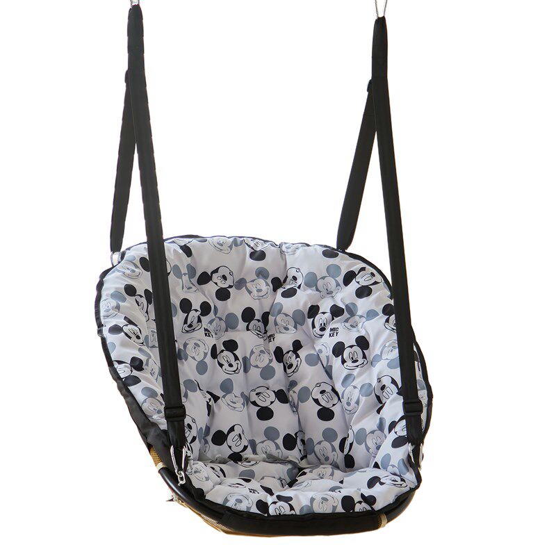 宝宝躺睡安抚椅室内摇摇床儿童摇篮秋千吊椅婴儿可躺摇椅哄娃神器