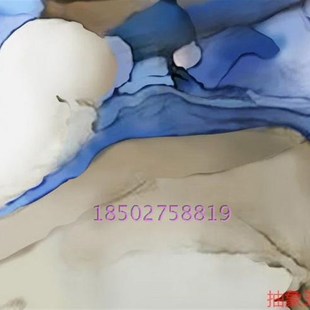 定做办公隔断玄关屏风背景墙夹胶玻璃夹绢丝钢化安全透抽象朦胧梦