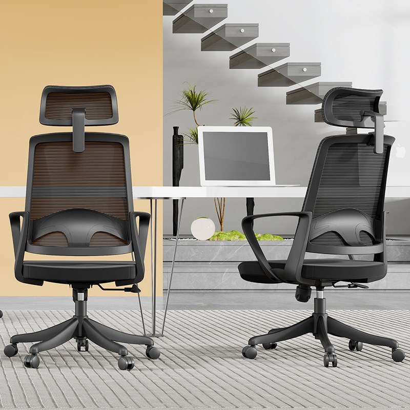 办公椅电脑椅人体工学椅会议室升降简约加厚学生学习靠背座椅转椅