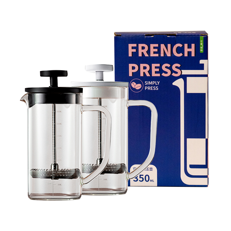 它香手冲壶家用煮咖啡过滤式器具冲茶器套装玻璃咖啡过滤杯法式滤