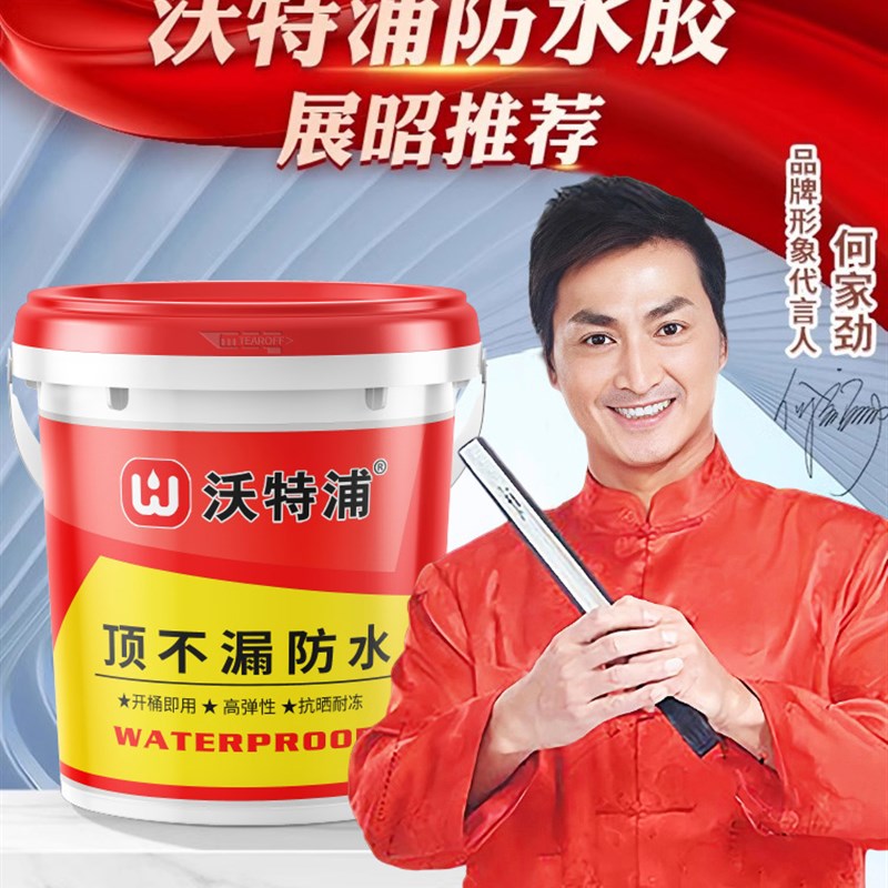 屋顶防水补漏材料房顶屋面天沟专用顶不漏防水涂料平房楼顶堵漏王