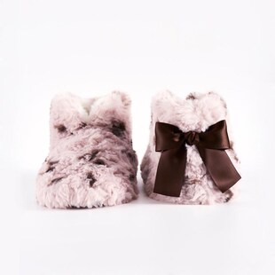 棉拖鞋女冬室内家居保暖加绒加厚2024新款高级感防滑静音防水软底