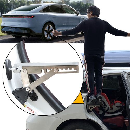 新款多功能挂钩踏板汽车攀爬车顶车门锁扣折叠脚踏板登Y车顶辅助