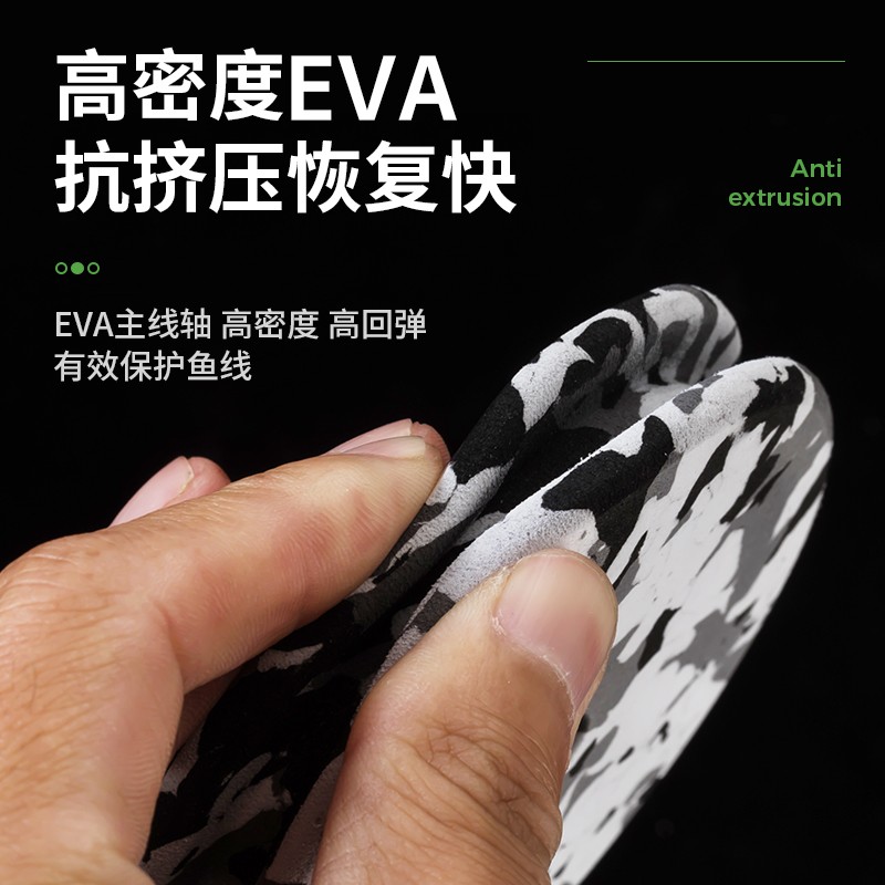 大物主线轴10cm超大号鱼线圈钓青鱼线组泡沫绕线盘巨物加硬带铅孔