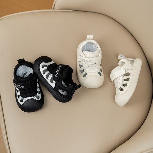 男宝宝学步凉鞋夏季软底镂空鞋子8到12个月防滑软底女小童机能鞋