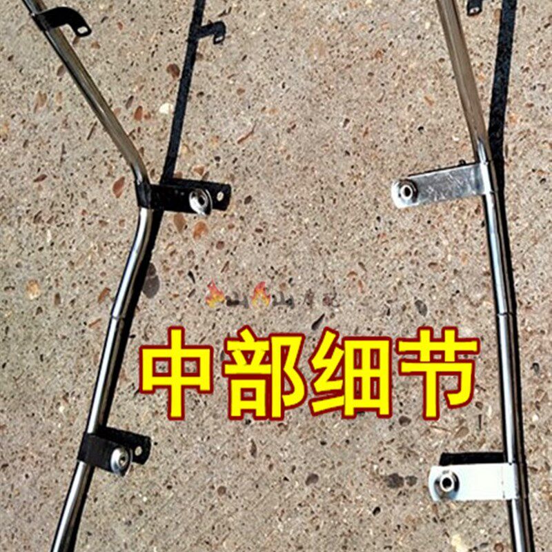 适用YMH巧格i保险杠 ZY125T-13摩托车电动车全车护栏不锈钢防护架