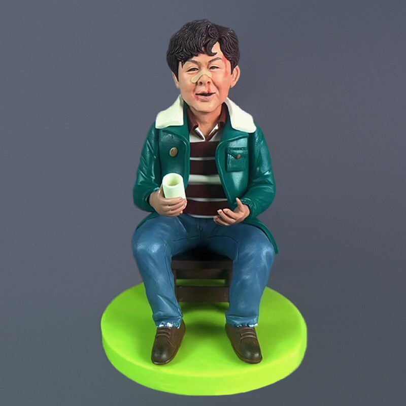 软陶人偶定制泥人真人公仔泥塑蜡像照片生日结婚个性礼物diy玩偶