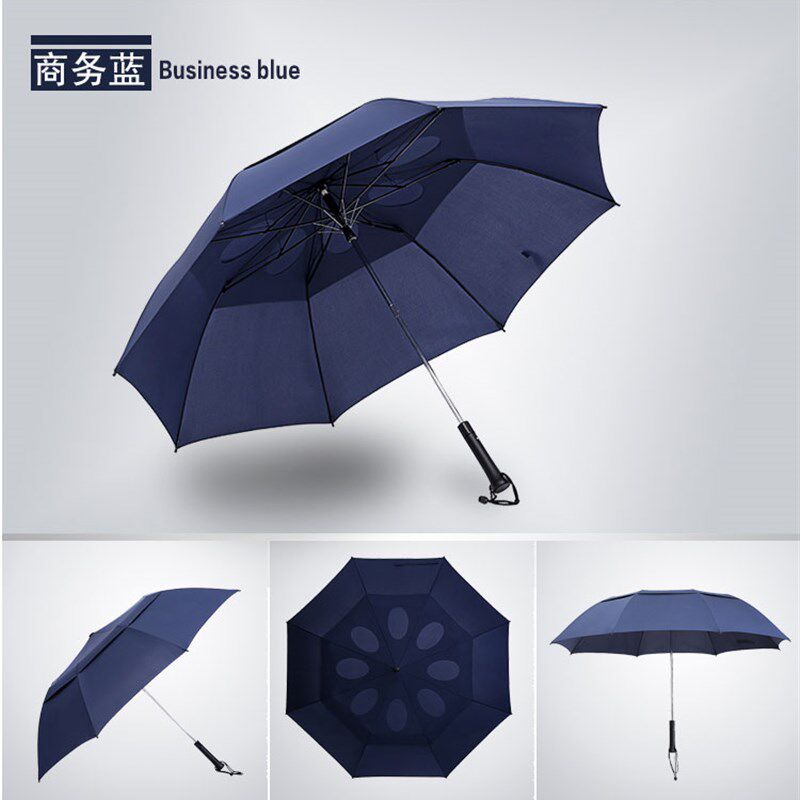 两折折叠雨伞自动加大加固加厚超大号双人三人男定制可印logo
