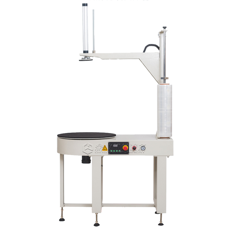 鼎业自动缠绕膜机薄膜缠膜包装机纸箱泡沫箱发货覆膜拉伸膜打包机