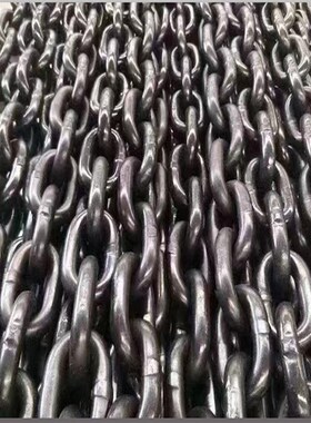 起重吊装链条G80级高强度锰钢12mm18*64大规格工业圆环护栏链条