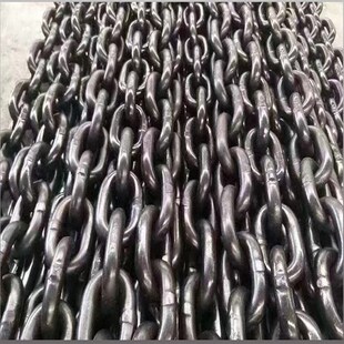起重吊装链条G80级高强度锰钢12mm18*64大规格工业圆环护栏链条