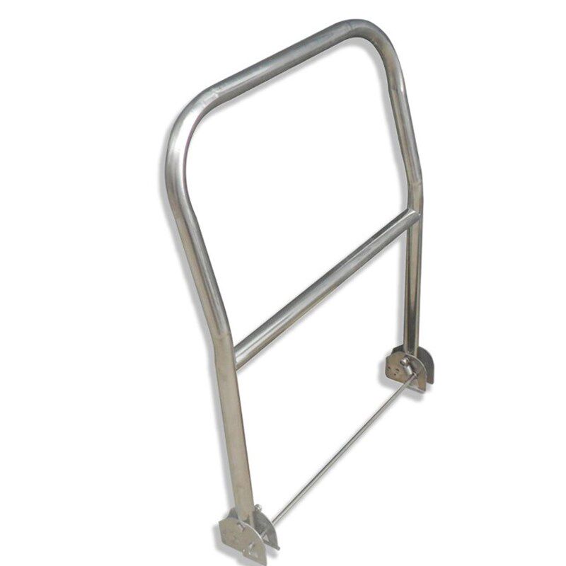 新款不锈钢平板车手推车折叠扶手搬运车把手小推车推把拉车活动把