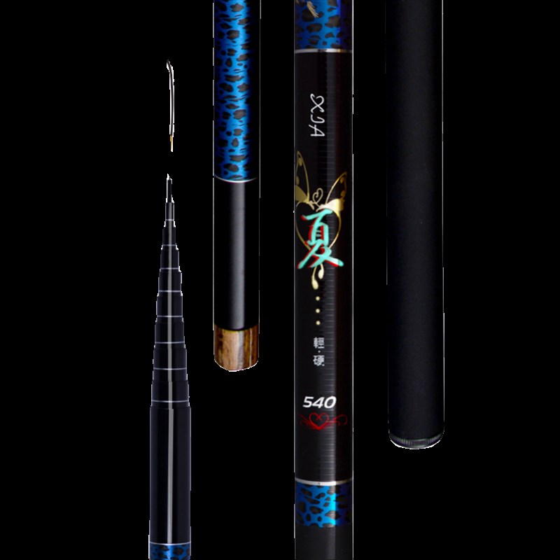 二十二年工厂店劲松溪流竿短节超轻超硬手竿鲫鱼鲤鱼竿28调钓碳竿