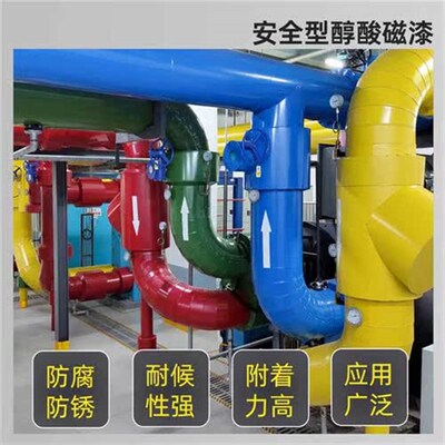 千居美安全型醇酸磁漆防水防锈漆钢结构铁制油漆醇酸调和漆金属漆