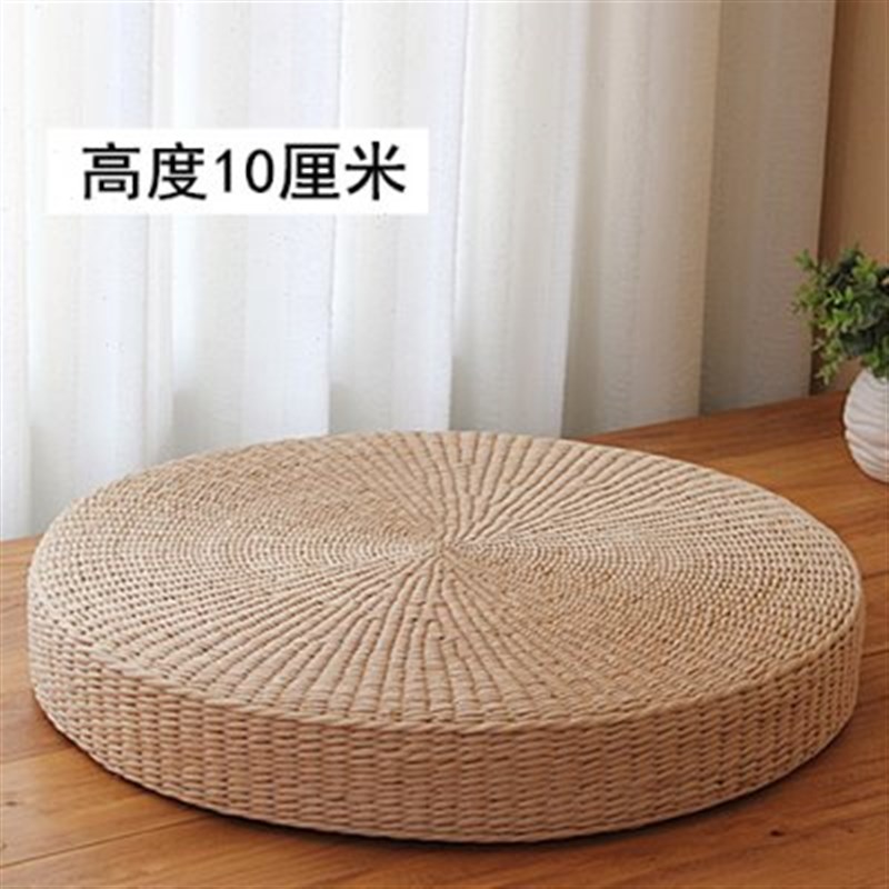 家用圆形藤编蒲草编坐垫打坐跪拜禅修拜佛禅垫飘窗蒲团榻榻米地垫