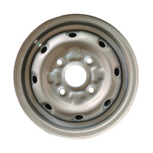 电动四轮车钢圈145 R12真空胎轮毂车圈板轮4孔钢轮老年代步车