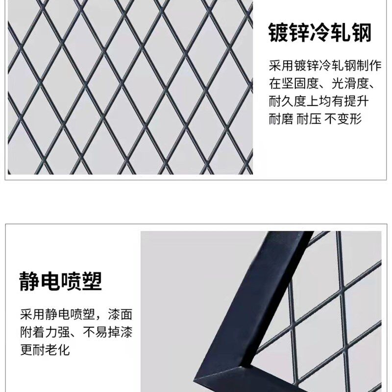 定做菱形网格网片铁艺隔断墙装饰镂空吊顶铁丝网壁挂式餐厅铁格网