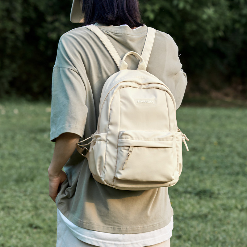 韩系迷你小书包女大学生2024新款女孩外出轻便背包小型百搭双肩包