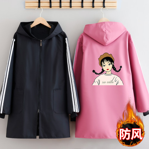 秋冬长袖围裙家用厨房防水罩衣女加绒工作服成人罩衫时尚男士上班