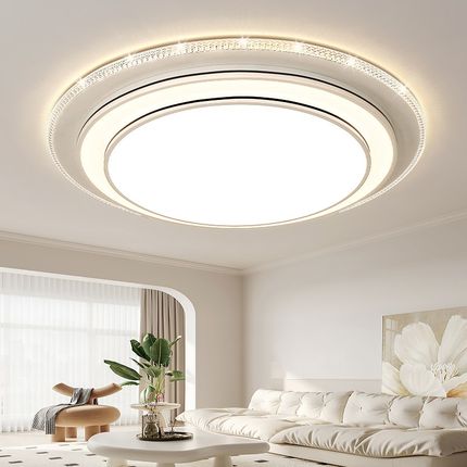 2025年新款客厅灯圆形灯具简约现代大气主灯led吸顶灯花型1米大灯