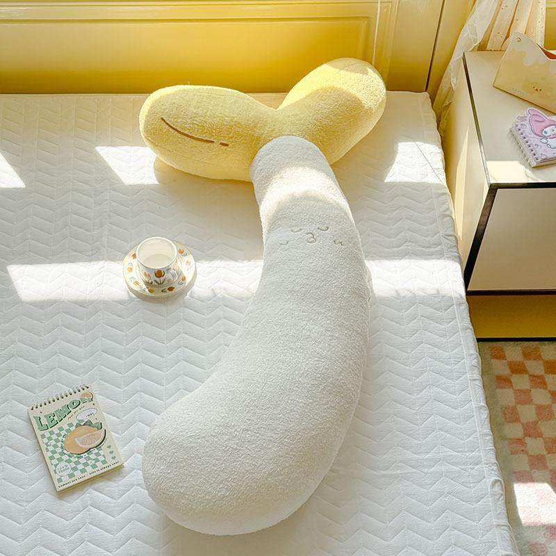 豆芽长条抱枕卧室床上女生睡觉专用枕头侧睡夹腿神器男生款可拆洗