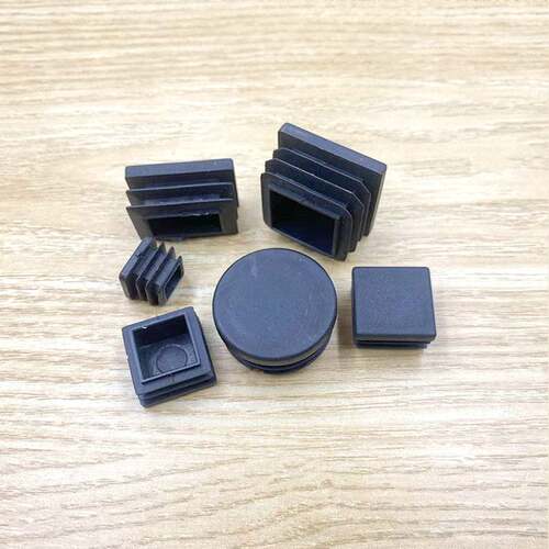 25*25mm开口正方塞 正方形管塞 塑料堵头内塞堵头黑色白色正方形