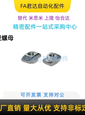 20系列 T型螺母AHC21/22/23-206-M4/5/6 型材紧固件原装正品