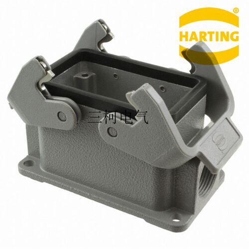 09300101271  哈丁HARTING重载连接器10针10针封底底座下壳 PG16
