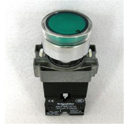 绿色带灯按钮 XB2-BW33M1C ZB2-BW33C+ZB2-BWM31C AC220V