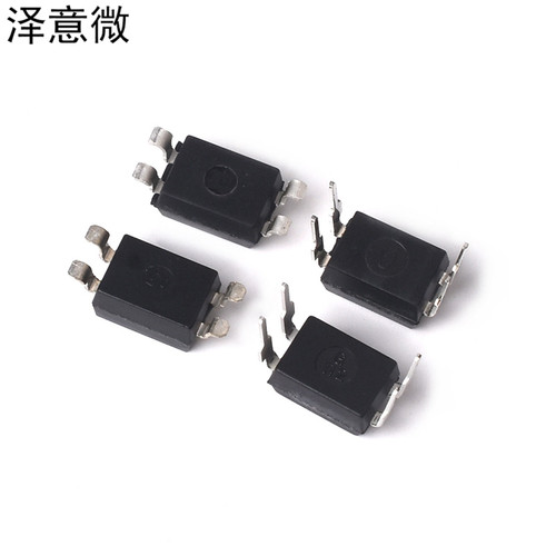 直插PC817 EL817贴片TLP291 EL3H7光耦隔离器SOP/DIP-4光电耦合器