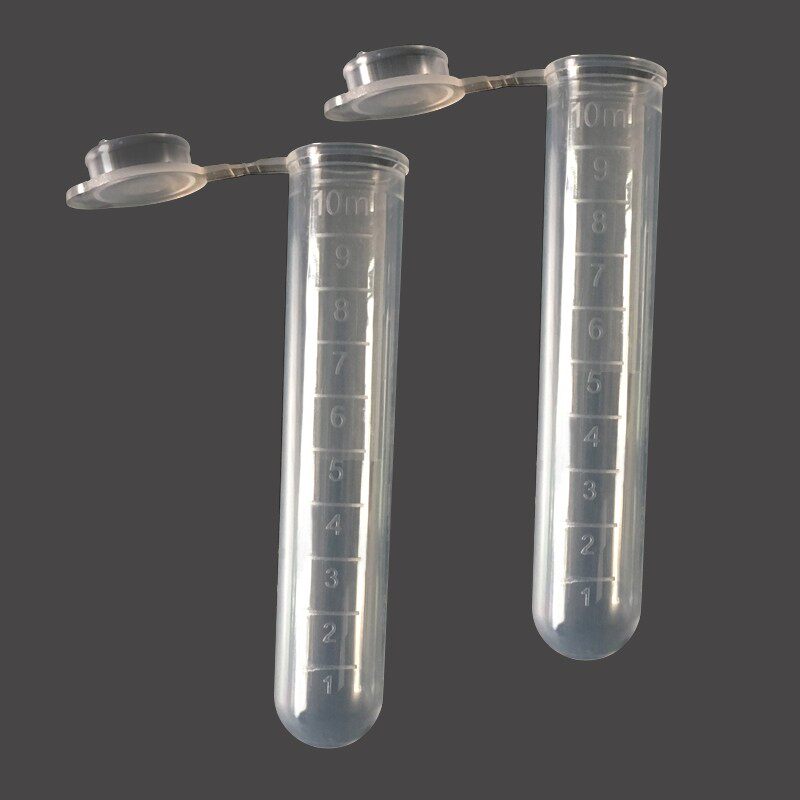 10ml 连盖 圆底 离心管 ep管 塑料离心管 带刻度 200支/包 可开票