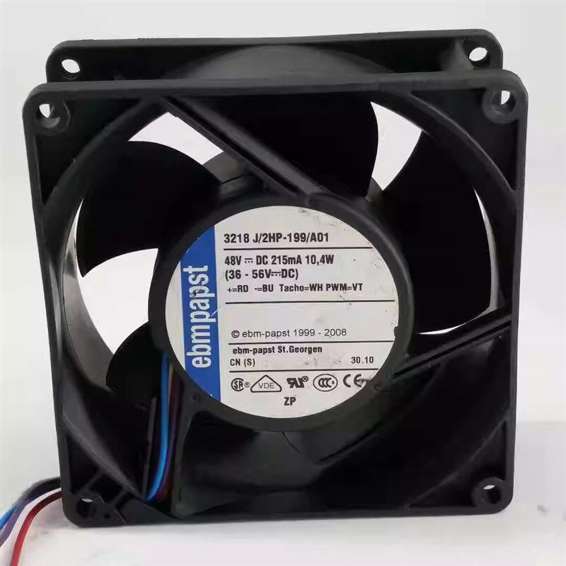 3218J/6HP- 9238 48V 10.4W服务器温控PWM风扇4线