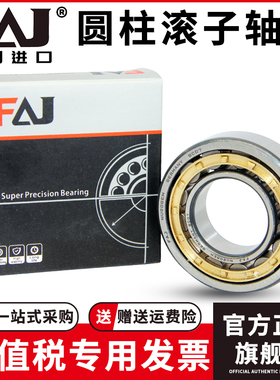 FAJ NF211 EM 12211H 进口短圆柱滚子轴承 内径55mm外径100mm