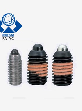 短型不锈钢弹簧柱塞ZAP63/64-M3/4/5/6/8/10/12/16