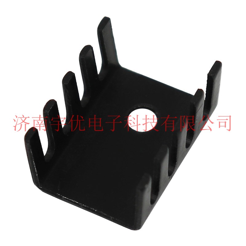 718叉指型散热器 15*10*20mm TO-220封装三极管散热片